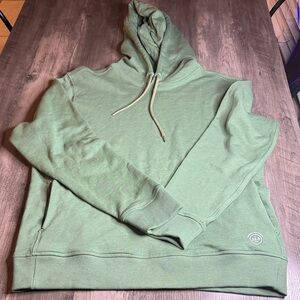 allbirds Men's Sage Green Hoodie with Drawstring
